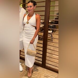 Zara Beaded Textured Midi